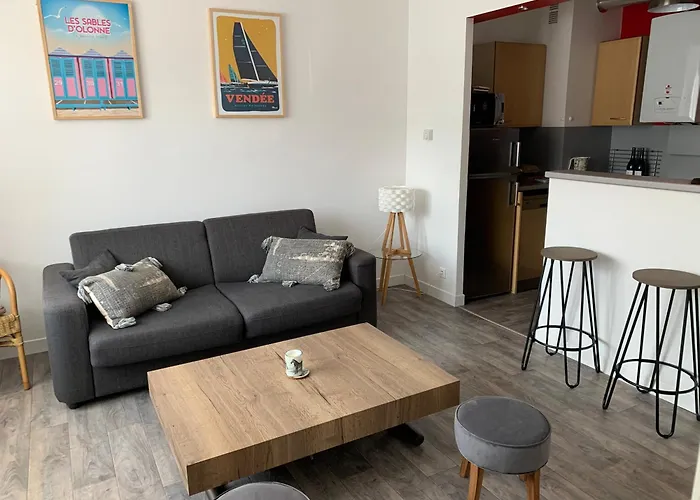 Apartamento D'olonne, Les Presidents, Lumineux, 150 M.